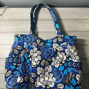 Vera Bradley Blue and White Floral Tote